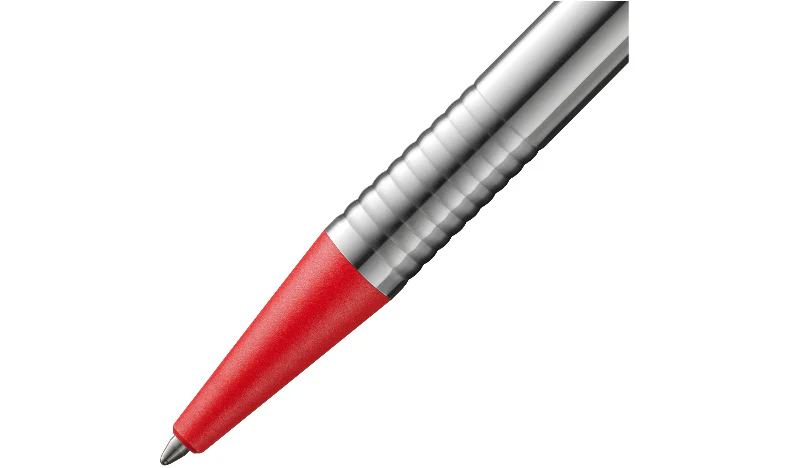 LAMY logo Ballpoint Pen Steel Red - Image 2