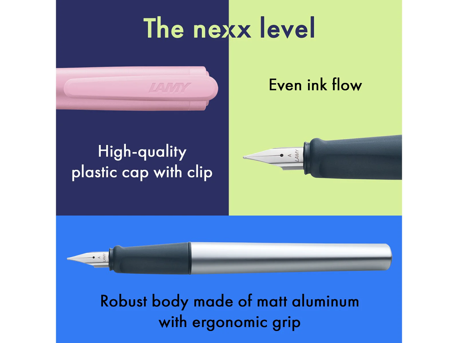LAMY nexx Fountain Pen - Rose - Image 4