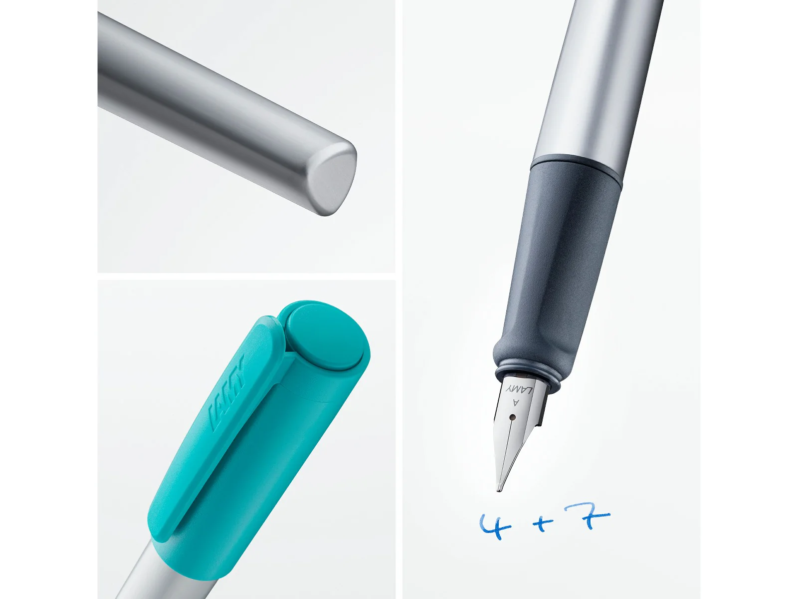 LAMY nexx Fountain Pen – Smaragd (Emerald) - Image 3