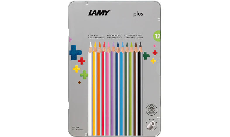 LAMY plus Coloured Pencils Tin of 12