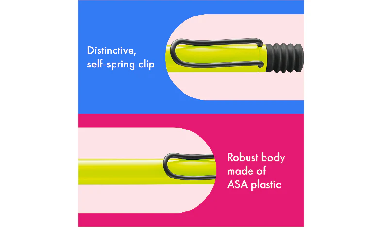 LAMY safari Ballpoint Pen – Neon Yellow Special Edition 2026 - Image 4