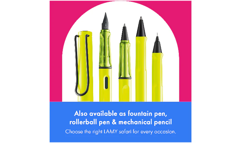 LAMY safari Ballpoint Pen – Neon Yellow Special Edition 2026 - Image 6