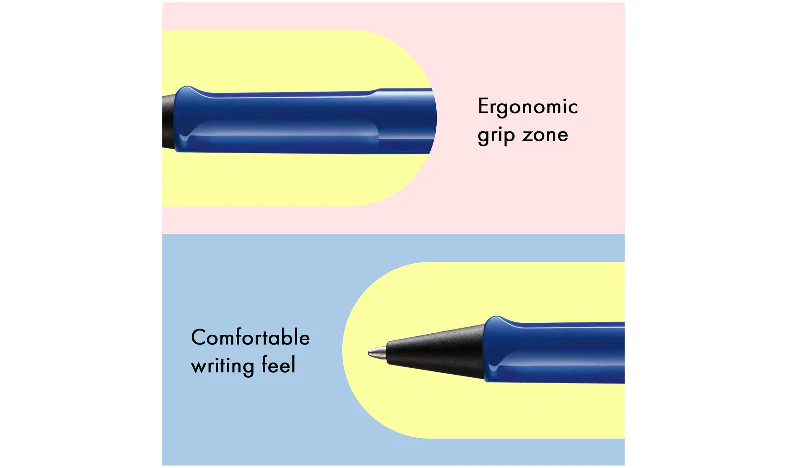 LAMY safari Ballpoint Pen Blue - Image 3