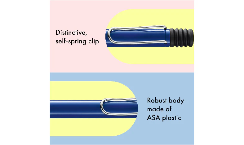 LAMY safari Ballpoint Pen Blue - Image 4