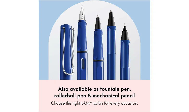 LAMY safari Ballpoint Pen Blue - Image 5