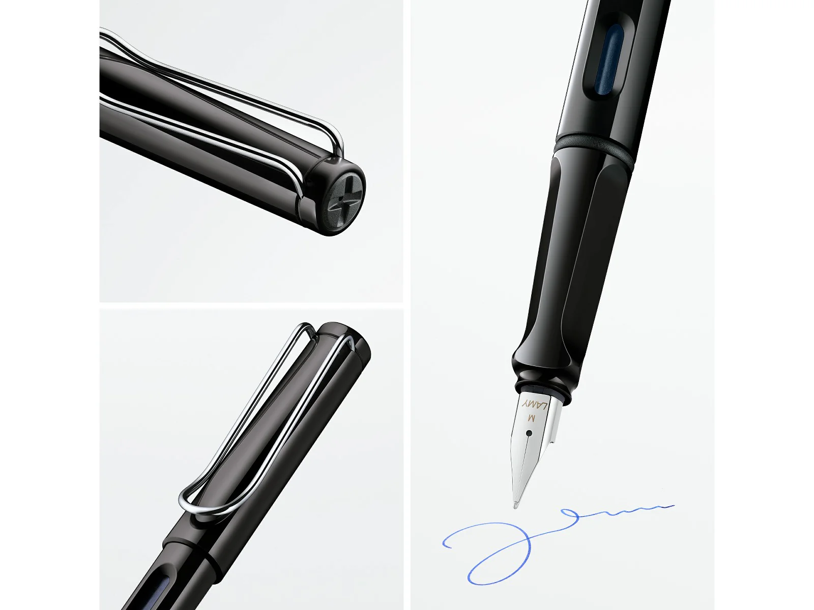 LAMY safari Fountain Pen – Black - Image 4
