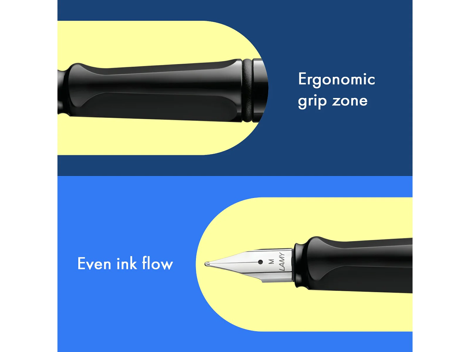 LAMY safari Fountain Pen – Black - Image 5