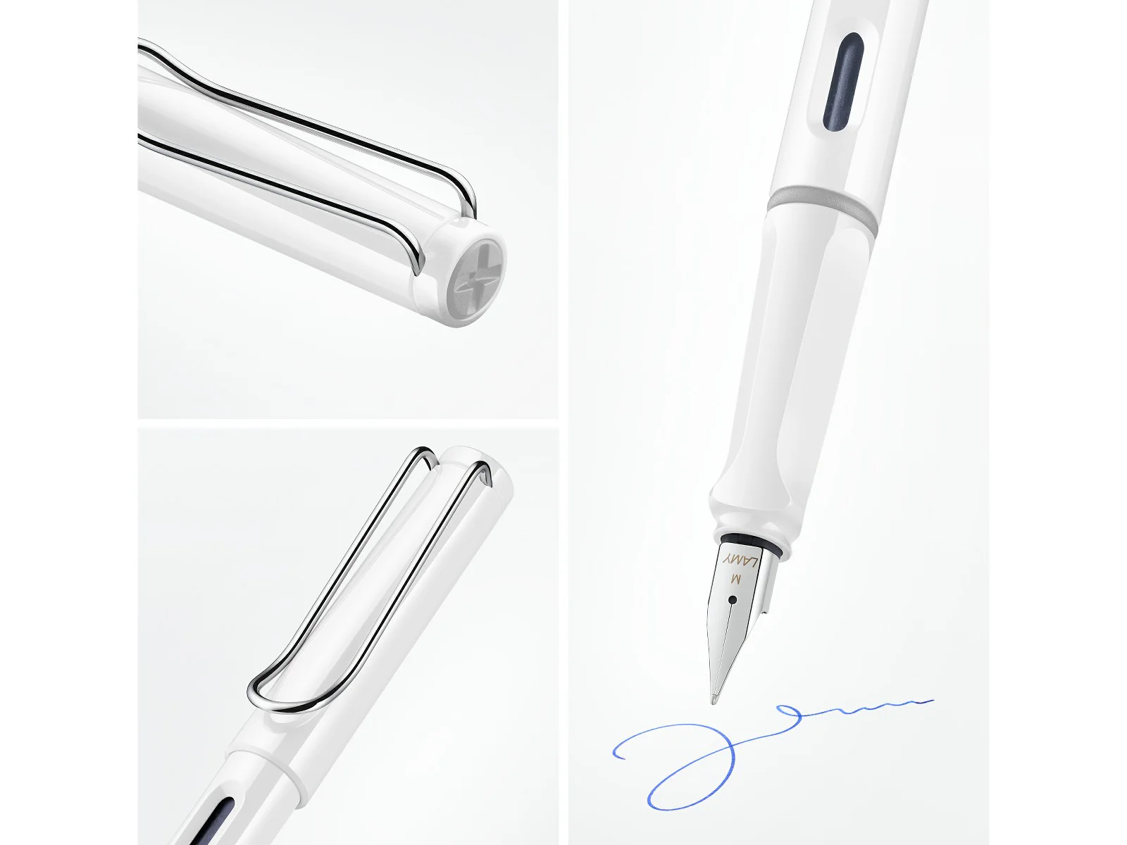 LAMY safari Fountain Pen – White - Image 4