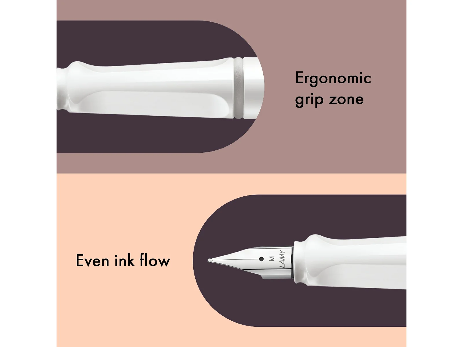 LAMY safari Fountain Pen – White - Image 5