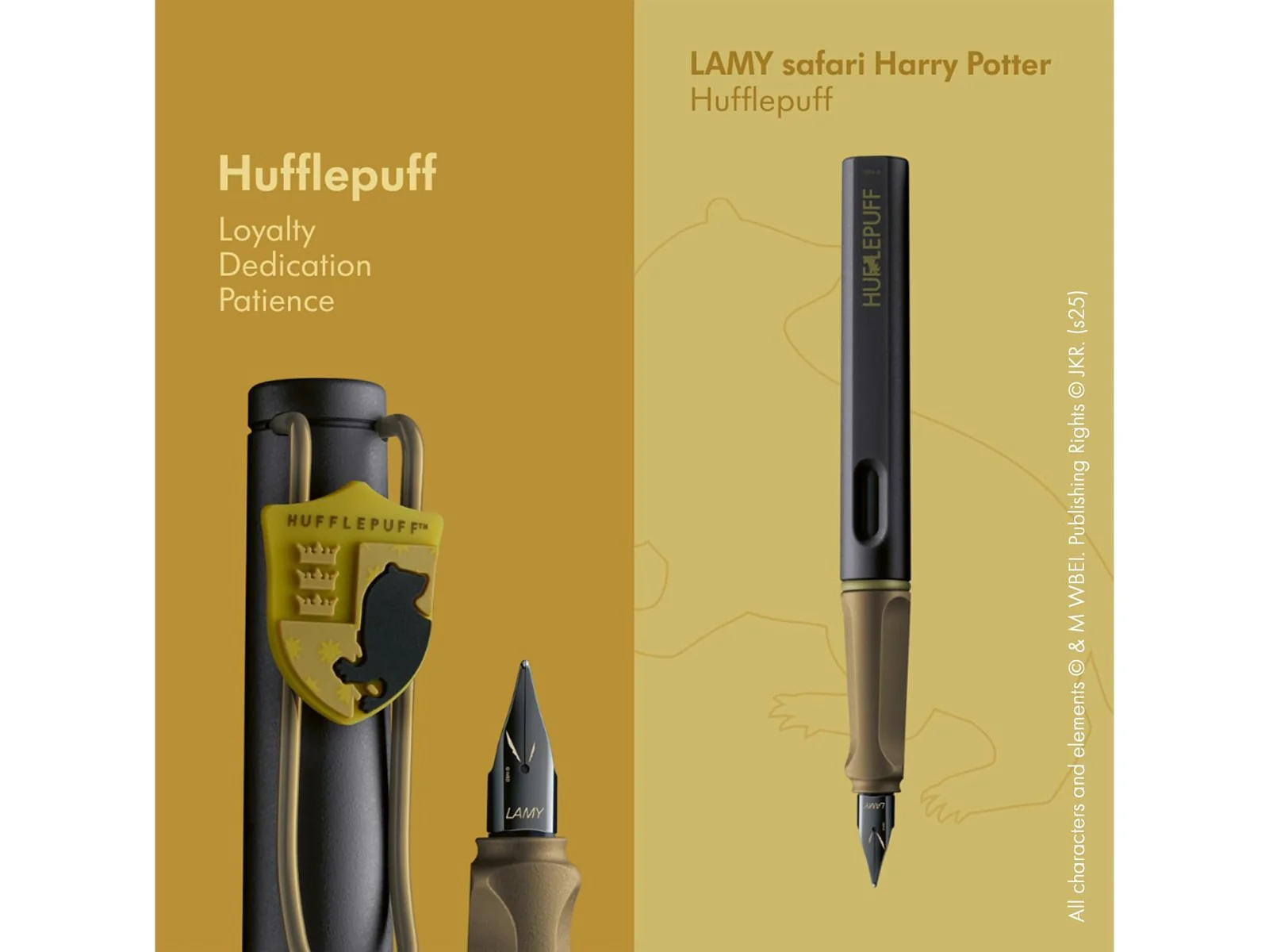 LAMY safari Fountain Pen Harry Potter Hufflepuff – Medium Nib - Image 7