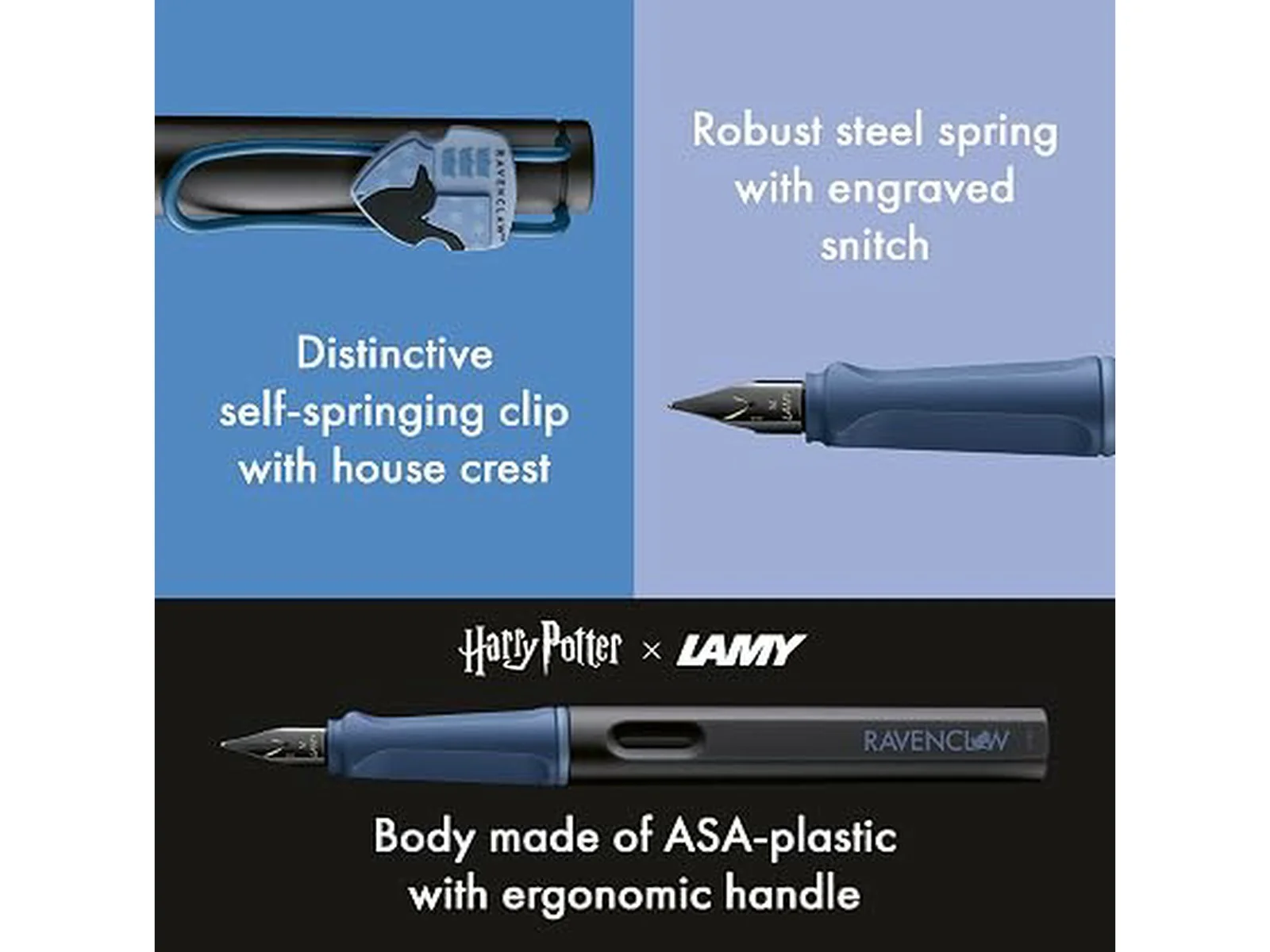 LAMY safari Fountain Pen Harry Potter Ravenclaw – Medium Nib - Image 4