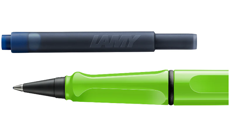 LAMY safari Ink Cartridge Rollerball Pen Green - Image 4