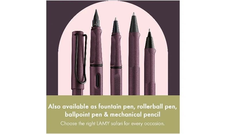 LAMY safari Ink Cartridge Rollerball Pen Scarlet - Image 10