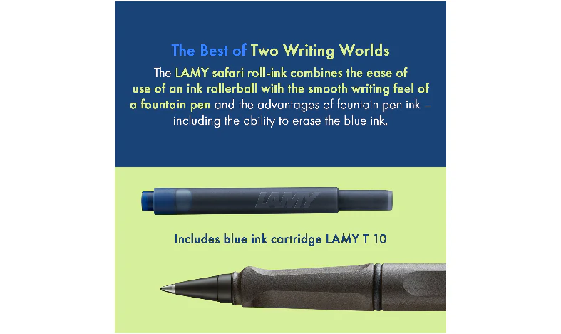 LAMY safari Ink Cartridge Rollerball Pen Umbra - Image 9