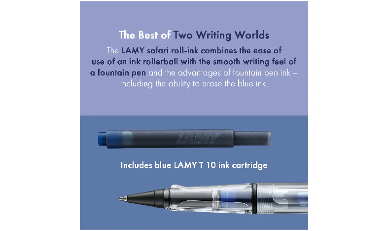 LAMY safari Ink Cartridge Rollerball Pen Vista - Image 9