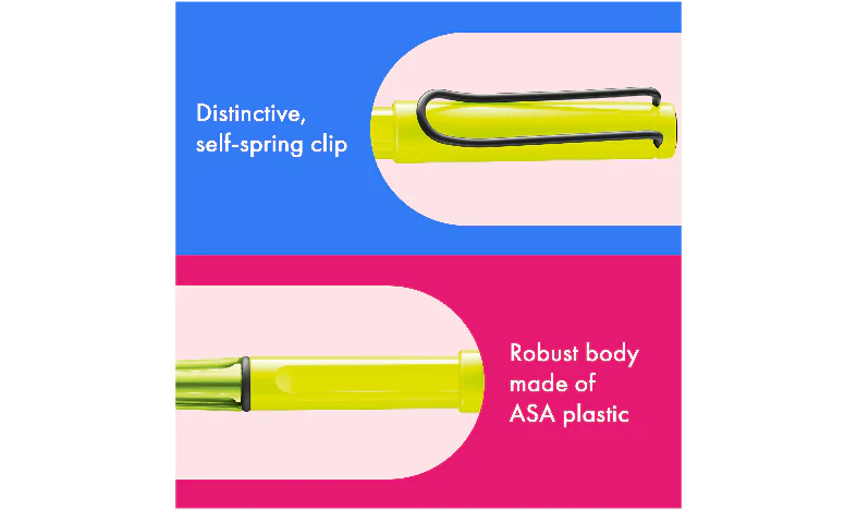 LAMY safari Rollerball Pen – Neon Yellow Special Edition 2026 - Image 5