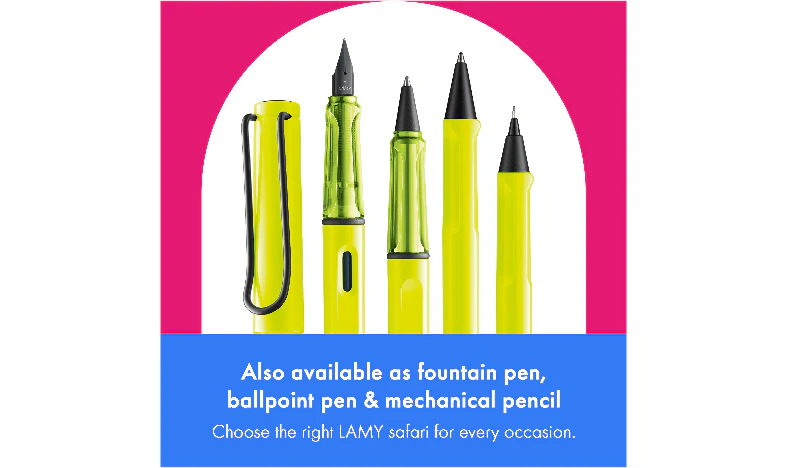 LAMY safari Rollerball Pen – Neon Yellow Special Edition 2026 - Image 6