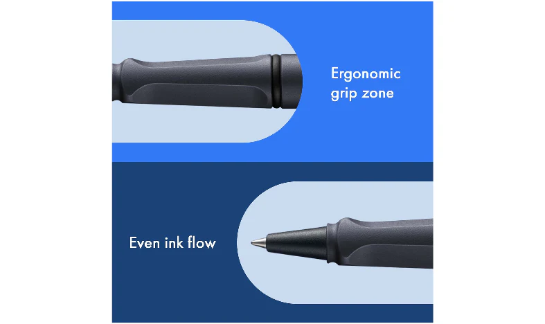 LAMY safari Rollerball Pen Steel Black - Image 3