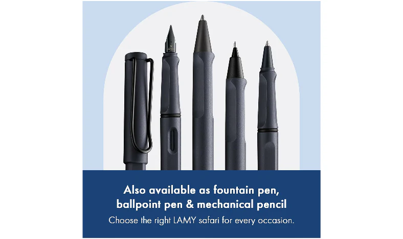 LAMY safari Rollerball Pen Steel Black - Image 6
