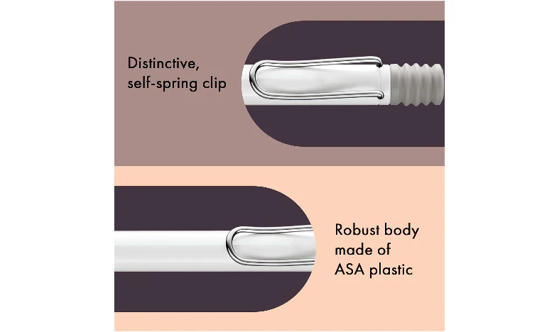 LAMY safari Ballpoint Pen White - Image 4