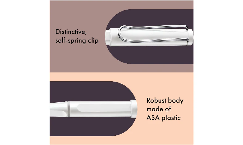 LAMY safari Rollerball Pen White - Image 4