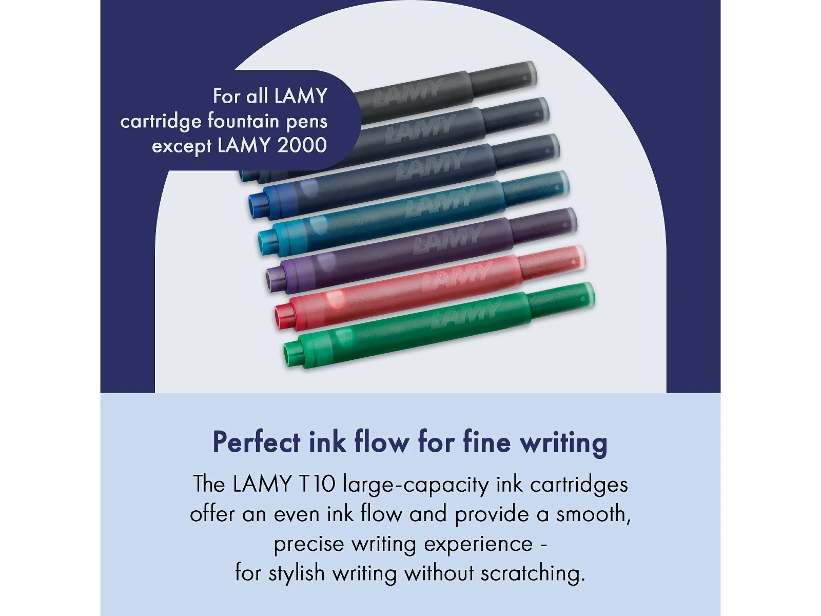 LAMY T10 Fountain Pen Ink Cartridges - Image 9