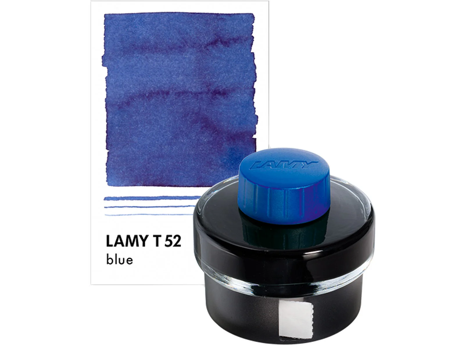LAMY T52 Fountain Pen Ink Bottle 50ml – Blue - Image 3