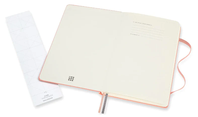 Moleskine Art Bullet Large Notebook Coral Pink - Image 3
