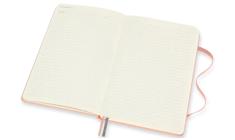 Moleskine Art Bullet Large Notebook Coral Pink - Image 4