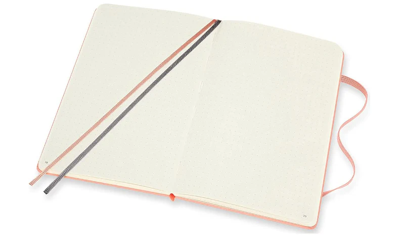 Moleskine Art Bullet Large Notebook Coral Pink - Image 5