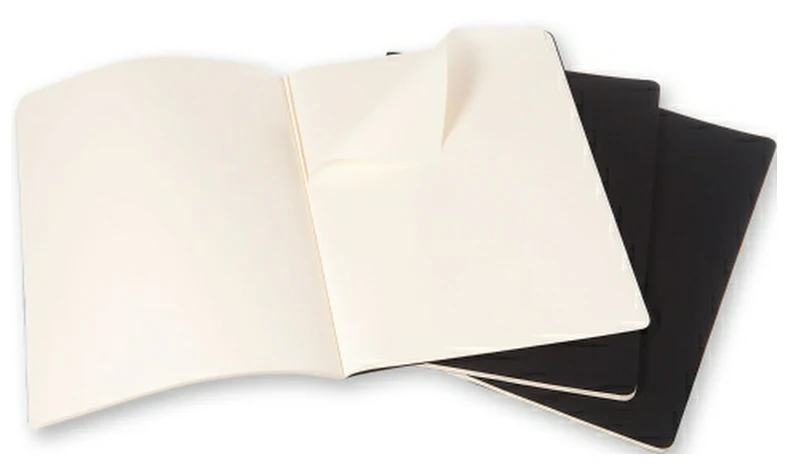 Moleskine Cahier Extra Extra Large Journal Black - Plain - Image 3