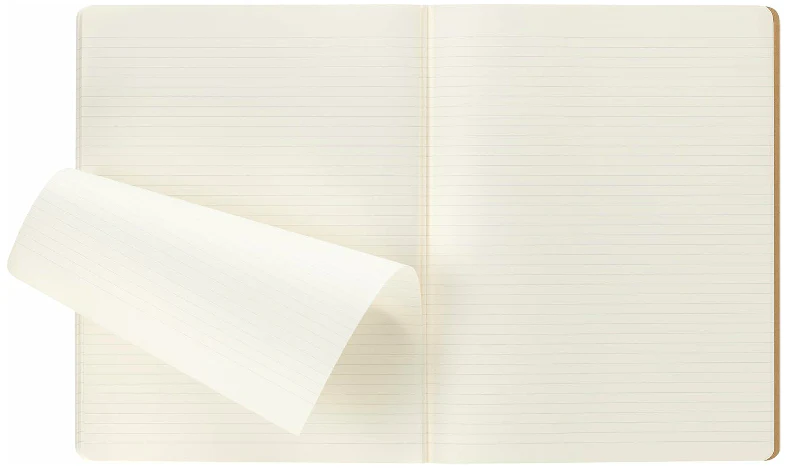 Moleskine Cahier Extra Extra Large Journal Kraft Brown - Plain or Ruled - Image 5