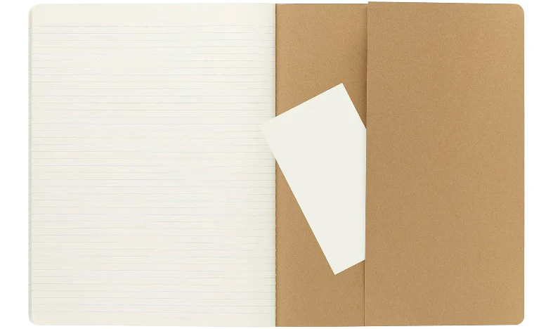 Moleskine Cahier Extra Extra Large Journal Kraft Brown - Plain or Ruled - Image 6
