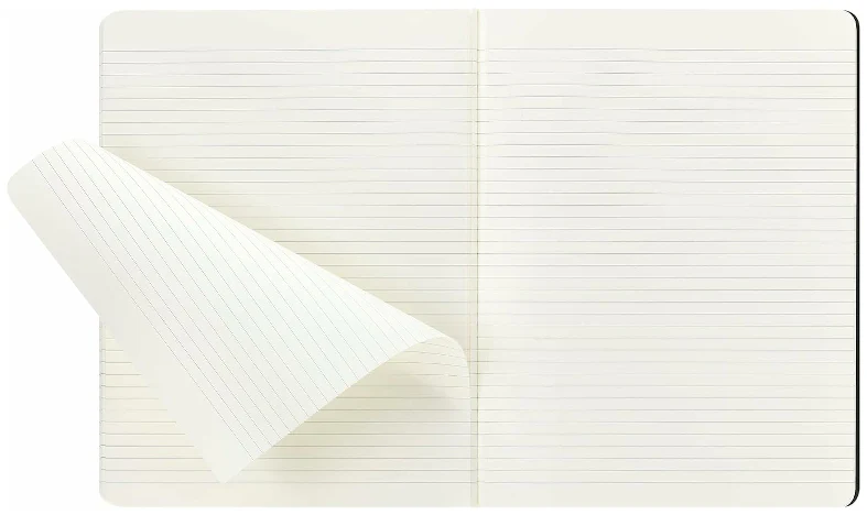 Moleskine Cahier Extra Large Journal Black - Dotted, Ruled or Squared - Image 6