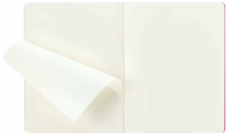 Moleskine Cahier Extra Large Journal 190x250 Kinetic Pink - Plain or Ruled - Image 5