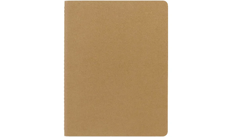Moleskine Cahier Extra Large Journal Kraft Brown - Plain or Ruled - Image 2