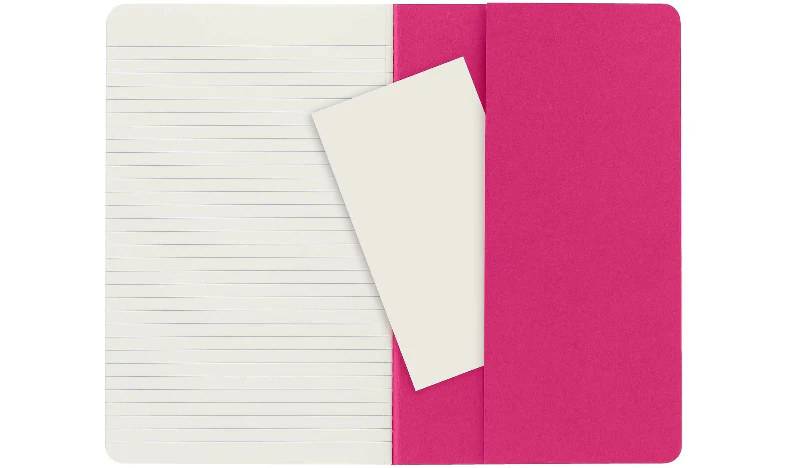 Moleskine Cahier Large Journal 135x210 Kinetic Pink - Ruled - Image 5