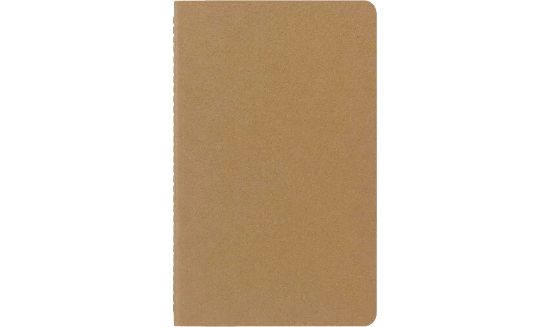 Moleskine Cahier Large Journal 135x210 Kraft Brown - Plain or Ruled - Image 2