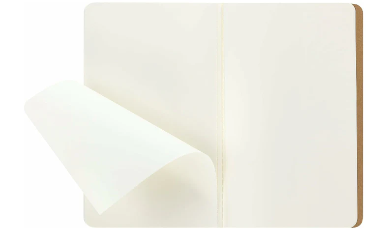 Moleskine Cahier Large Journal 135x210 Kraft Brown - Plain or Ruled - Image 5