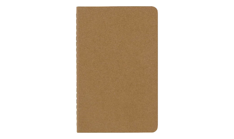 Moleskine Cahier Pocket Journal 90x140 Kraft Brown - Plain or Ruled - Image 2