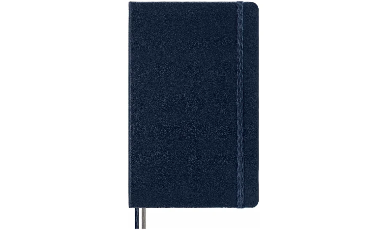 Moleskine Classic Collection Expanded Hard Cover Large Notebook - Sapphire Blue - Image 3
