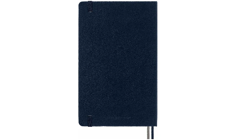 Moleskine Classic Collection Expanded Hard Cover Large Notebook - Sapphire Blue - Image 4