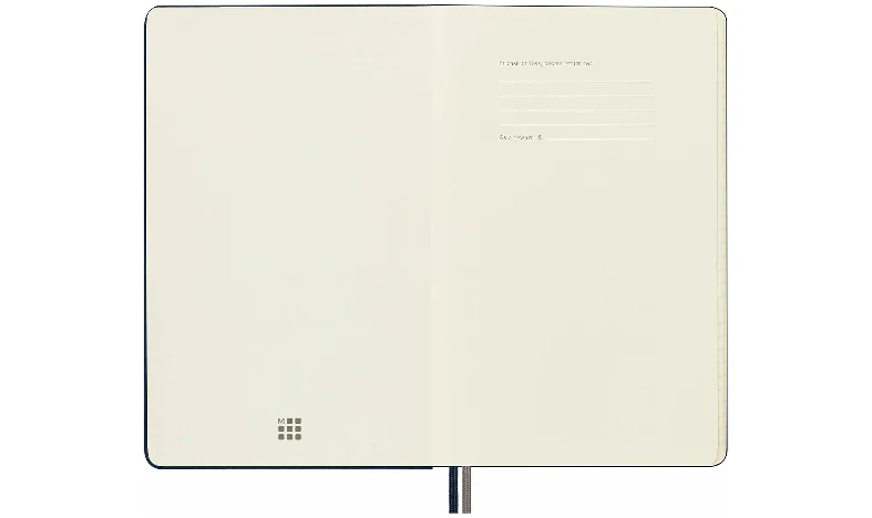 Moleskine Classic Collection Expanded Hard Cover Large Notebook - Sapphire Blue - Image 5
