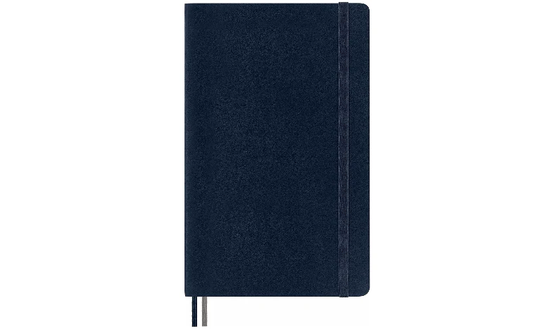 Moleskine Classic Collection Expanded Soft Cover Large Notebook - Sapphire Blue - Image 3