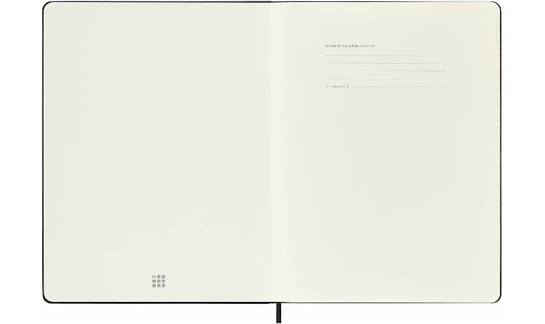Moleskine Classic Collection Extra Large Hard Cover Notebook - Black - Image 6