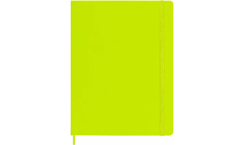 Moleskine Classic Collection Extra Large Hard Cover Notebook - Lemon Green - Image 3