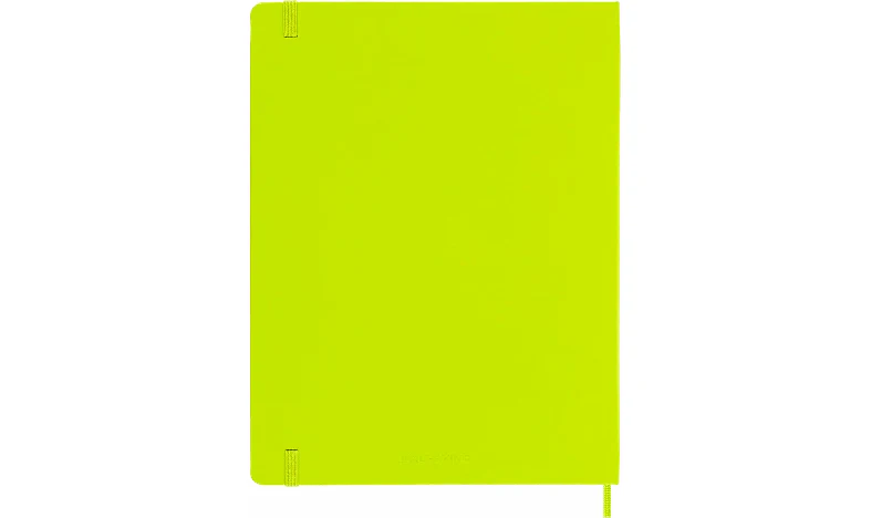 Moleskine Classic Collection Extra Large Hard Cover Notebook - Lemon Green - Image 4
