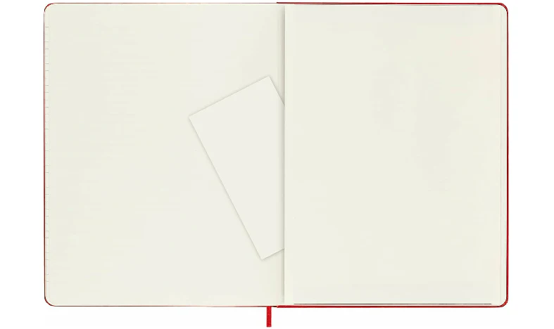 Moleskine Classic Collection Extra Large Hard Cover Notebook - Scarlet Red - Image 9