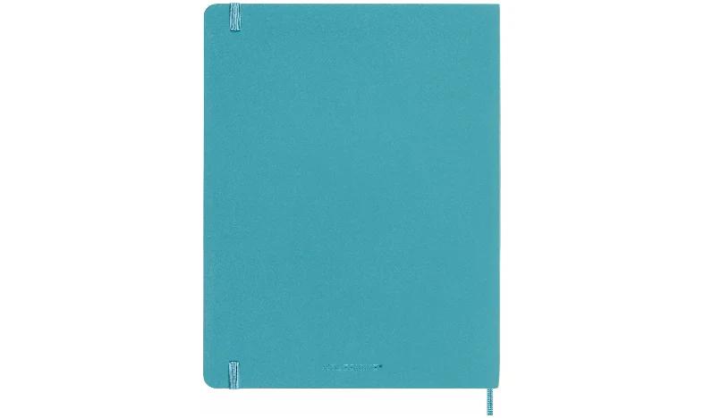 Moleskine Classic Collection Extra Large Soft Cover Notebook - Reef Blue - Ruled - Image 4