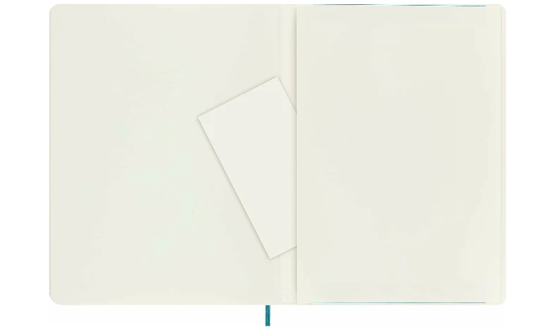 Moleskine Classic Collection Extra Large Soft Cover Notebook - Reef Blue - Ruled - Image 8